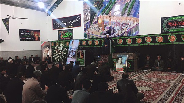 گزارش تصویری هفتمین روز درگذشت مادرمعلم شهید حمید جعفری