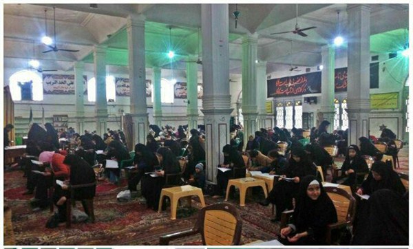 پنجمین مرحله آزمون کتبی طرح تربیت حافظان قرآن کریم در زرند برگزار شد