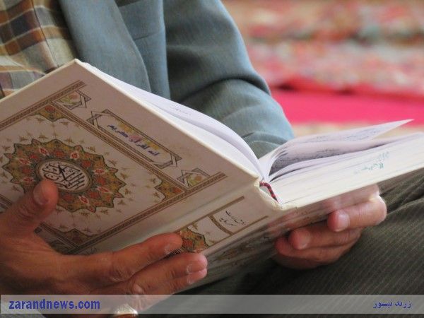 گزارش تصویری از اعتکاف شهرستان زرند