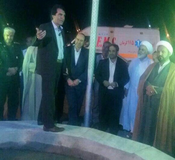 با سرمایه گذاری ۱۷میلیارد ریال دو طرح عمرانی در ریحان شهر و شهر خانوک شهرستان زرند افتتاح شد