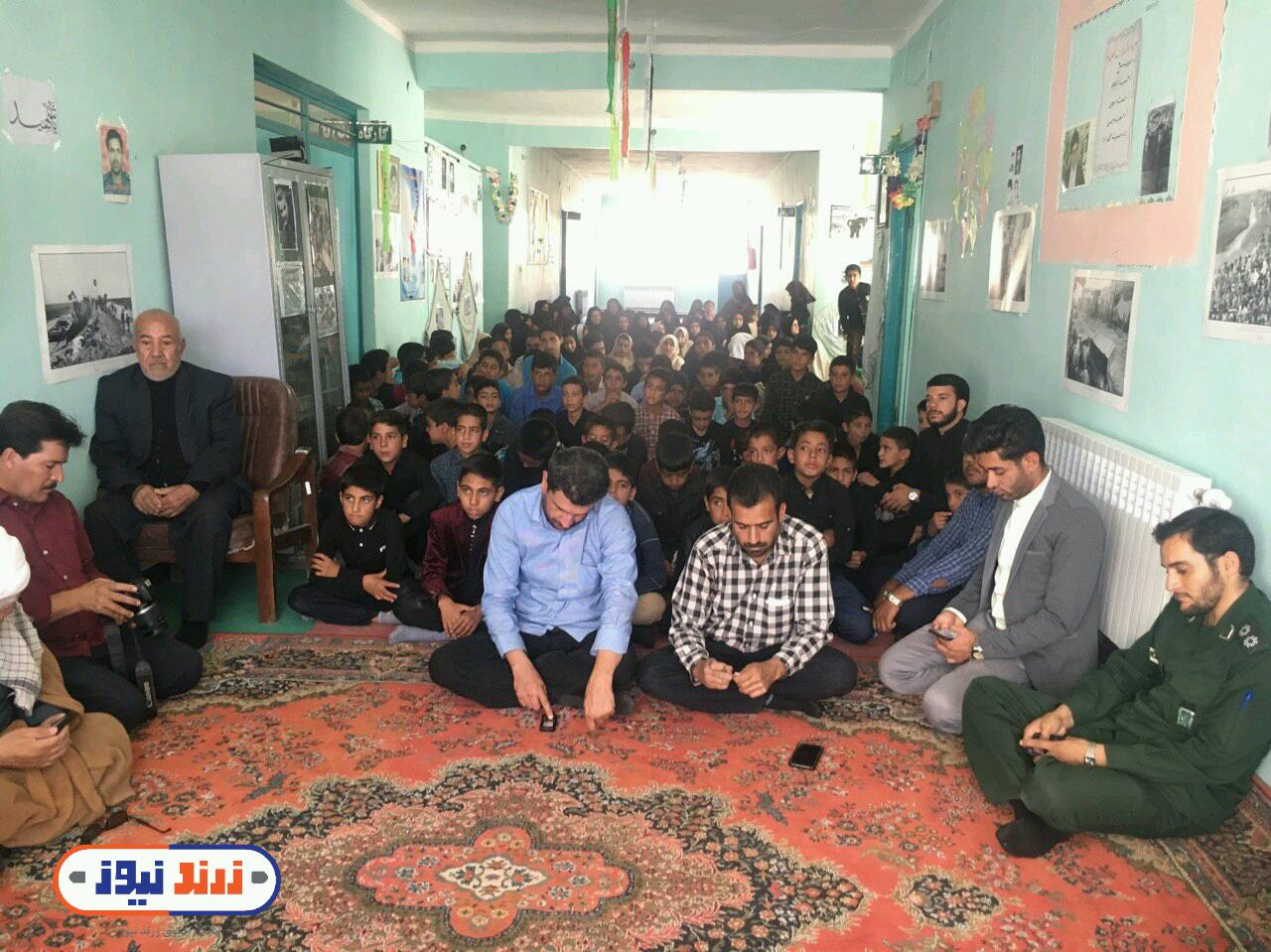 یادواره شهدای دانش آموز روستای سربنان برگزار شد