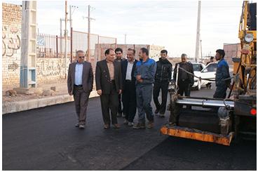 تقدیر خنجری فرماندار زرند از شهردار و کارکنان شهرداری زرند