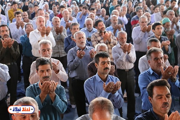 نماز عید قربان در زرند