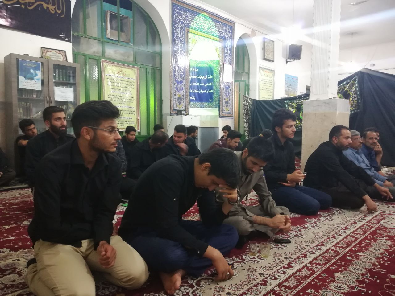 مراسم تجلیل از خانواده شهید مدافع حرم شهید عظیمی برگزار شد