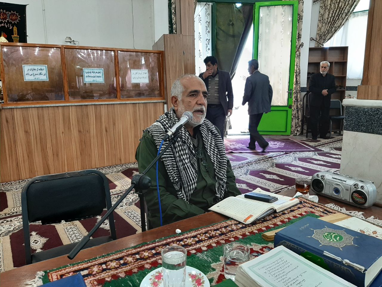 سردار شهید حاج قاسم سلیمانی لحظه ای تردید نکرد