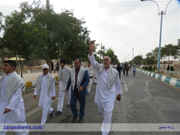 گزارش تصویری حرکت کاروان پیاده علی ابن موسی الرضا (ع) به مشهد مقدس