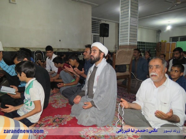 گزارش تصویری روز دوم اعتکاف زرند