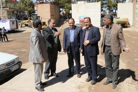آماده سازی  پارکینگ در ورودی بازار / راه اندازی طرح پارکبان در چند روز آینده