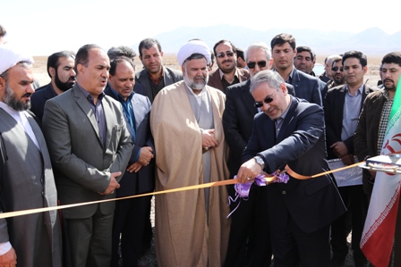 افتتاح آبرسانی به مجتمع آب شرب دهستان سی ریز با حضور معاون پارلمانی وزیر نیرو