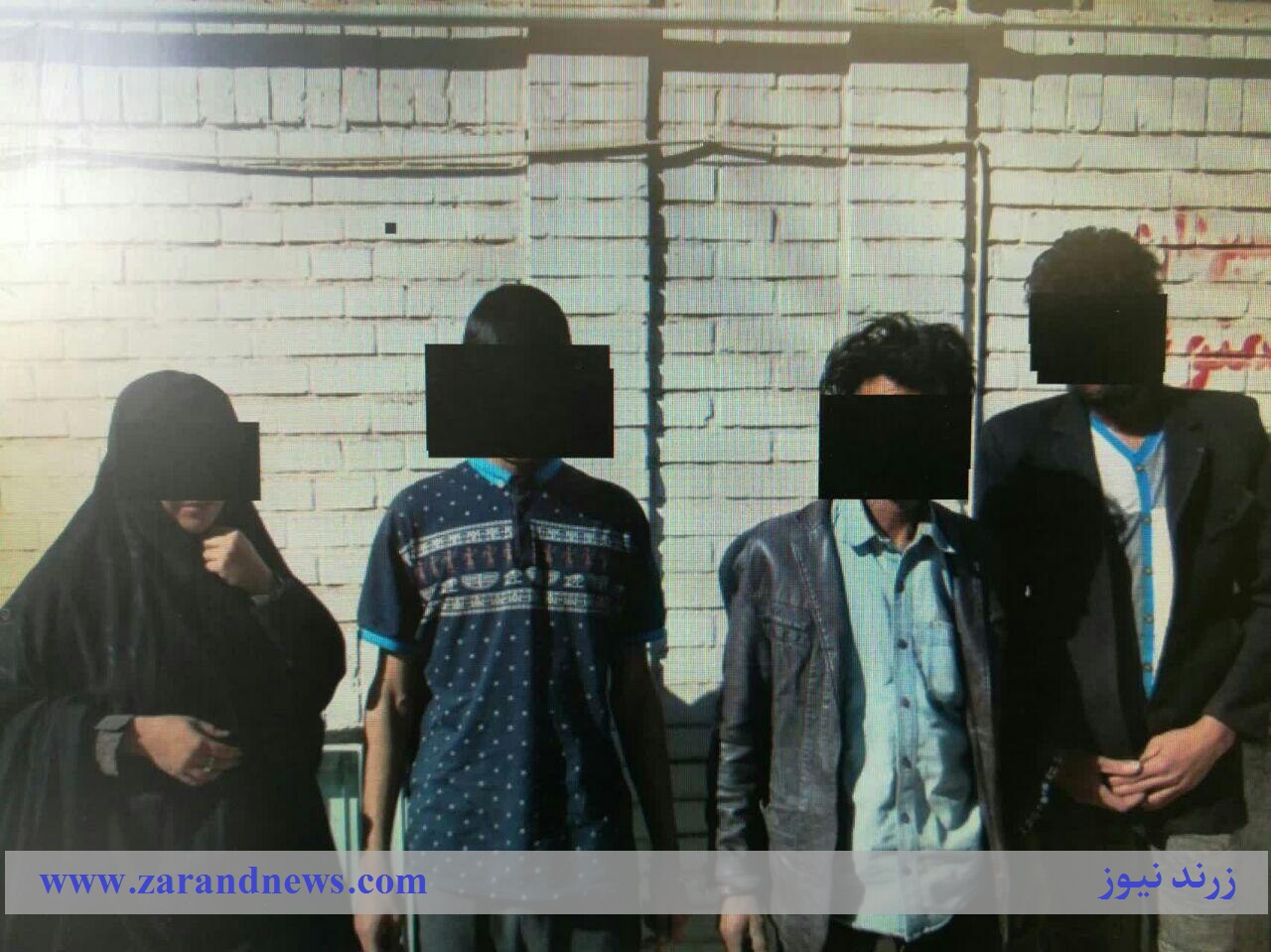 دستگیری باند ۴ نفره سرقت و کشف ۱۲ فقره سرقت منزل، احشام ، محتویات و قطعات خودرو در شهرستان زرند