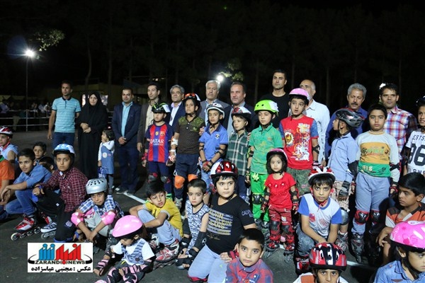 گزارش تصویری افتتاح اولین پیست اسکیت شهرستان زرند
