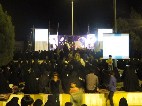 گزارش تصویری مراسم احیاء و شب زنده داری شب بیست و سوم ماه مبارک رمضان در جوار قبور شهدای گمنام زرند