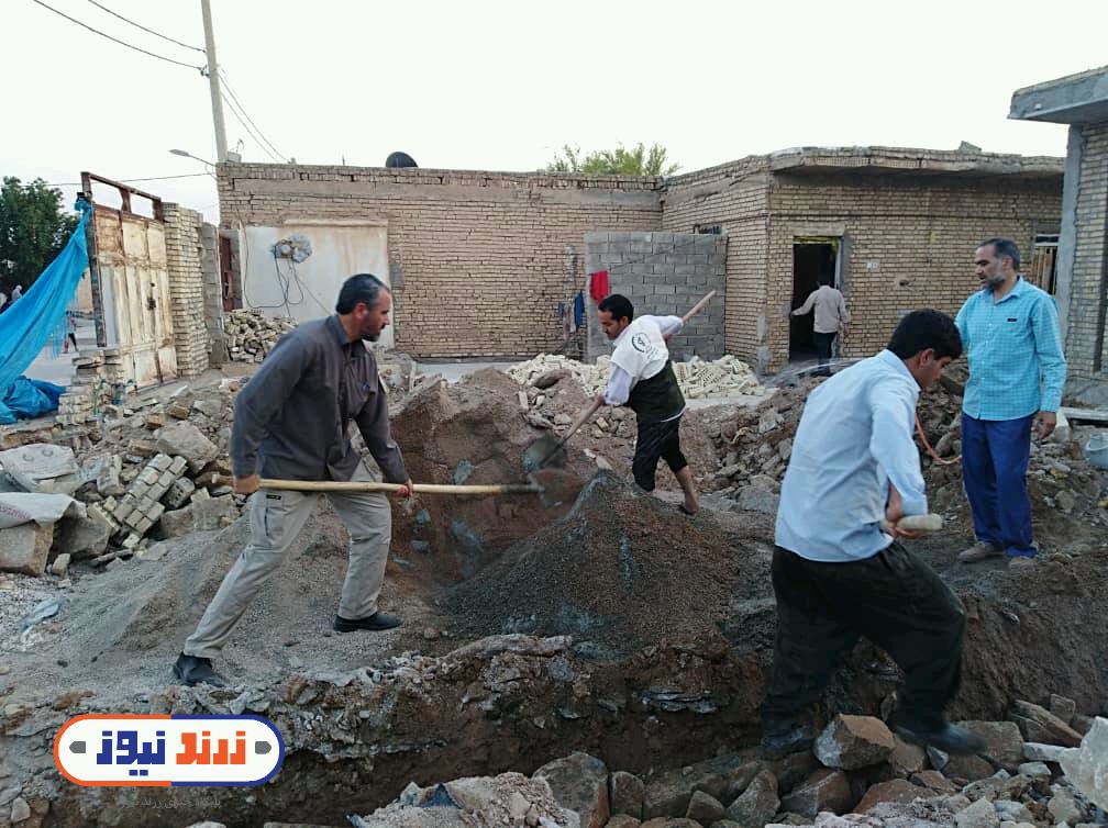 اردو جهادی ناحیه مقاومت بسیج سپاه شهرستان زرند در شهرستان حمیدیه