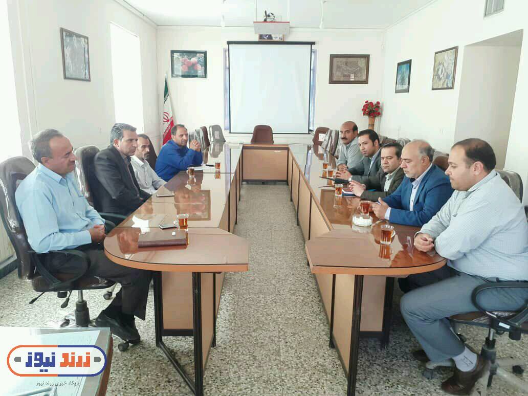 دیدار شهردار زرند با رئیس جهاد کشاورزی این شهرستان
