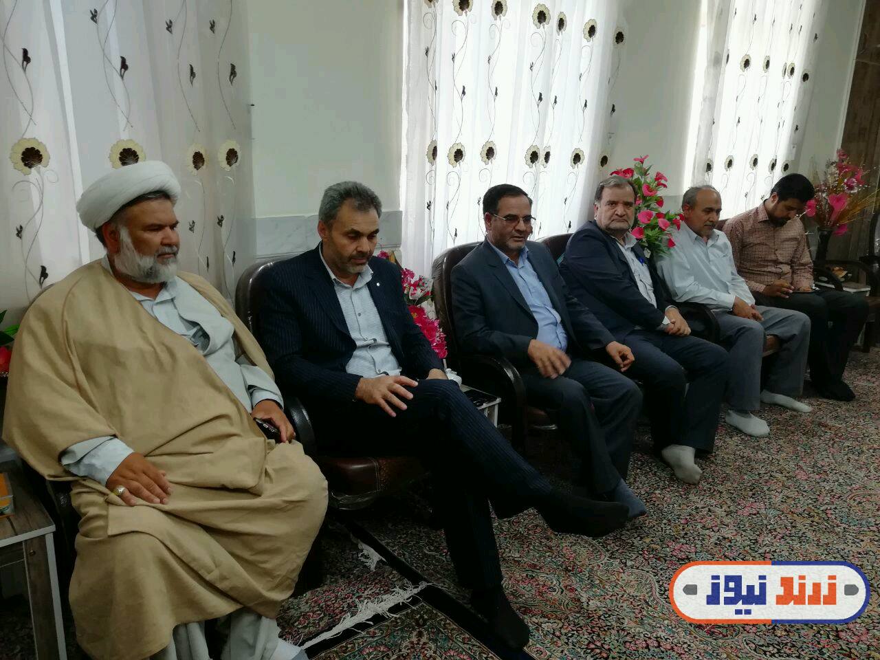 دیدار ریاست نظارت و بازرسی انتخابات استان کرمان با امام جمعه زرند