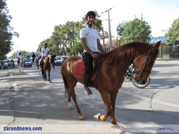 گزارش تصویری رژه سواره نظام